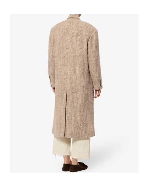 Isabel Marant Natural Pilda Coat