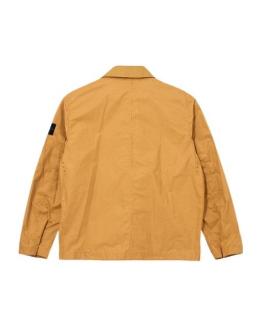 Stone Island Natural Pocket Overshirt Jacket for men