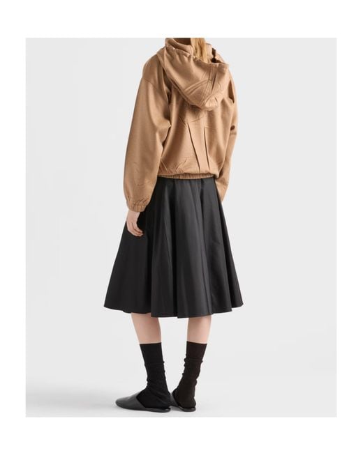 Prada Black Re-Nylon Short Skirt
