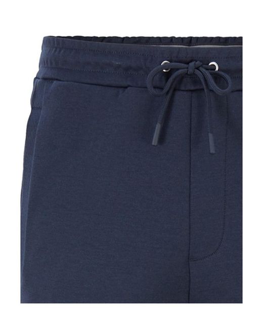 Boss Blue Logo Sweatpants for men