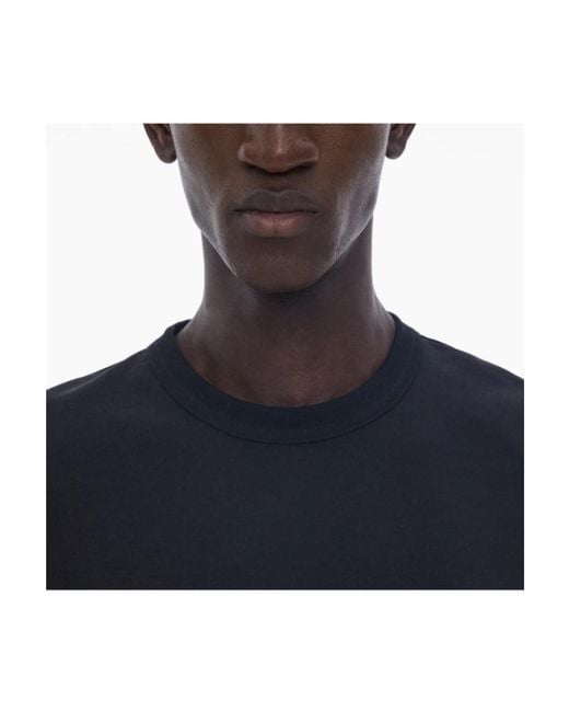 Helmut Lang Black Photograph-Print Cotton T-Shirt for men