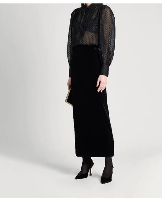MAX&Co. Black Long Skirts