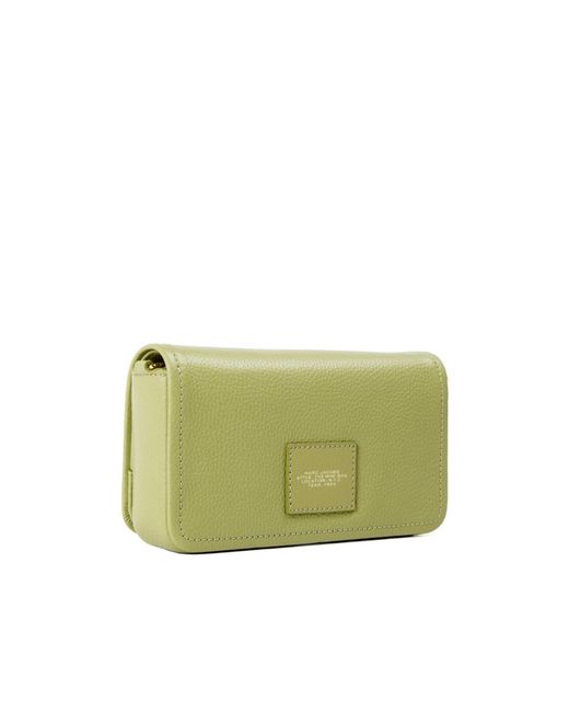 Marc Jacobs Green Grainedleather Mini Crossbody Bag