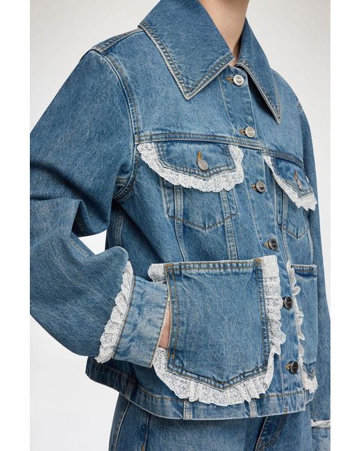 Ganni Blue Jacket