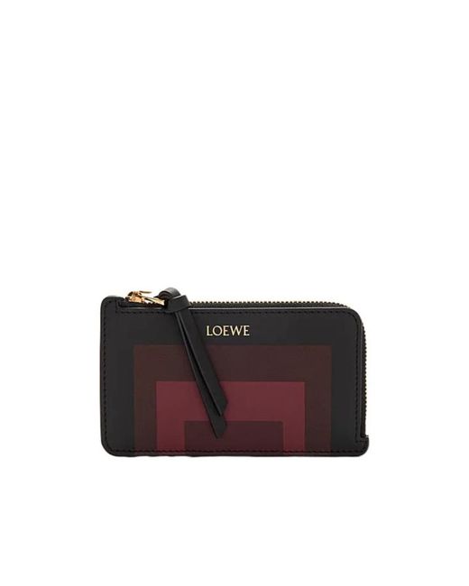 Loewe Purple Coin Cardholder