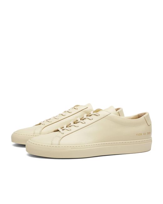 Common Projects Natural Original Achilles Low-Top Sneakers for men
