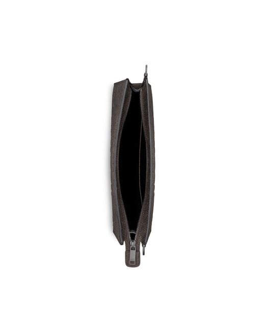 Dior Gray A5 Triangle Pouch for men