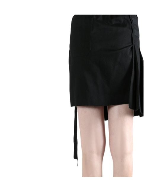 Ann Demeulemeester Black Ava Skirt