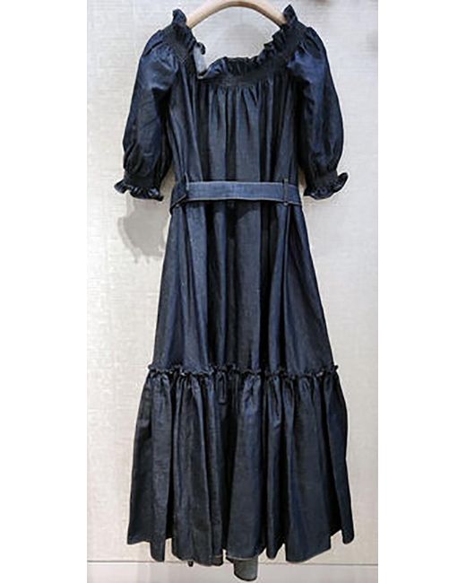 Dior Blue Logo Dress