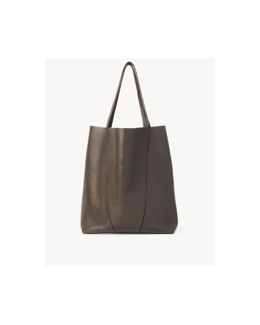 Chloé Brown Chlo Large Spin Tote Bag