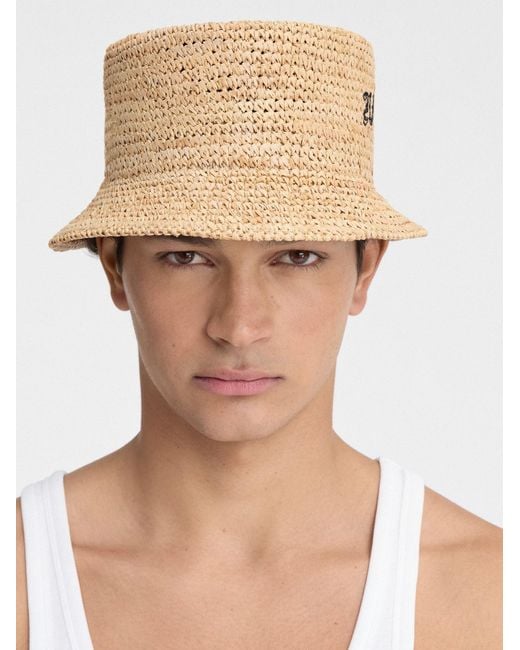 Jacquemus Natural Le Bob Pesco Bucket Hat