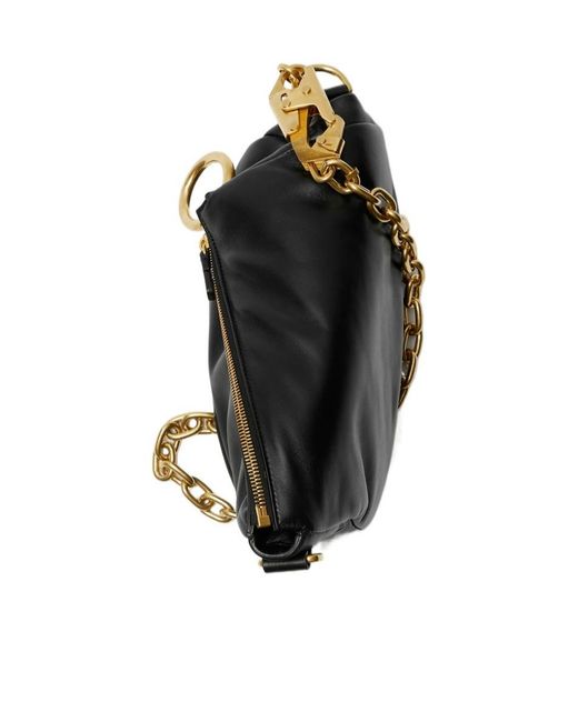 Burberry Black Knight Chain-Linked Small Shoulder Bag