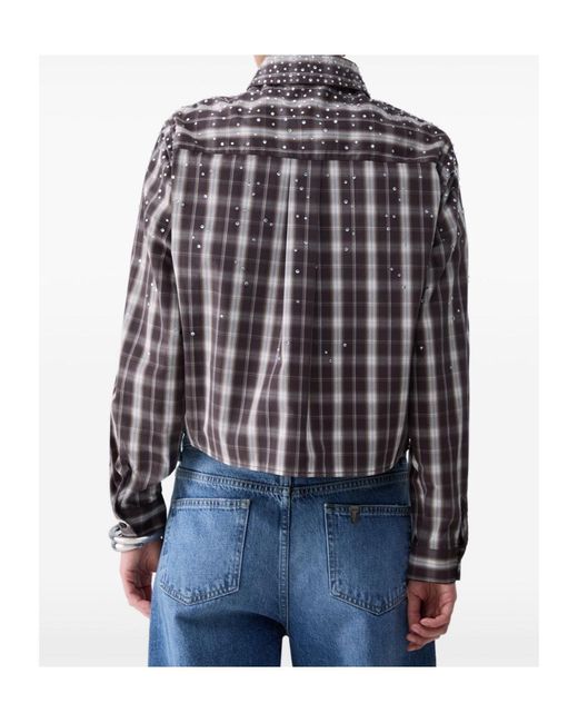 Liu Jo Multicolor Check Fabric Shirt