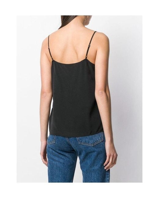 Equipment Black Plain Camisole