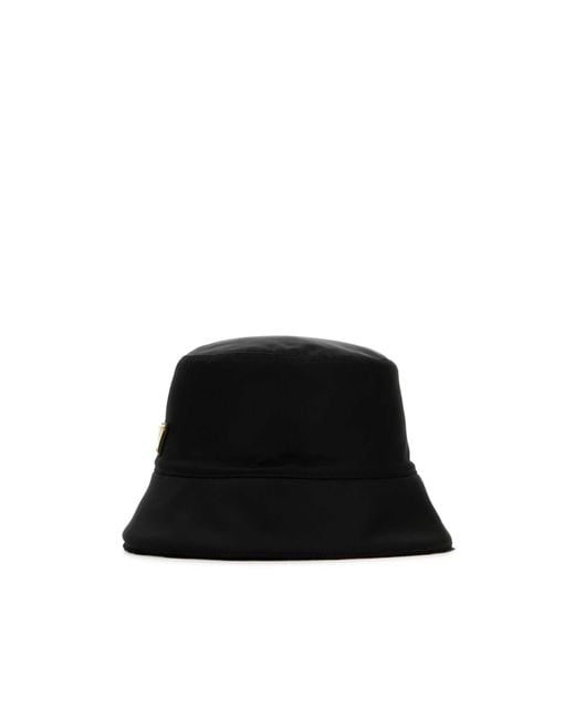Prada Black Logo Hat