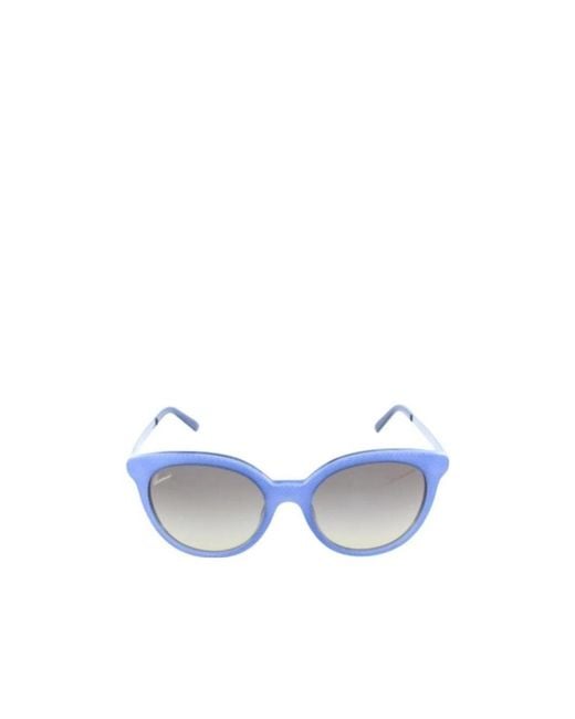 Gucci Blue Logo Details Sunglasses