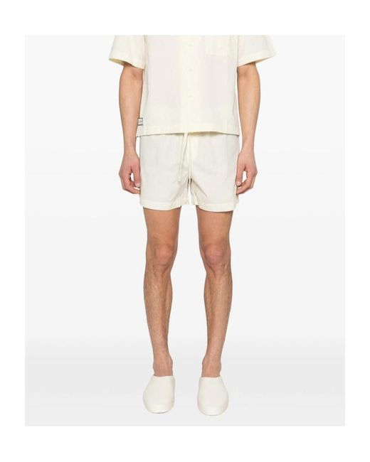 Entire studios White Drawstring Shorts for men