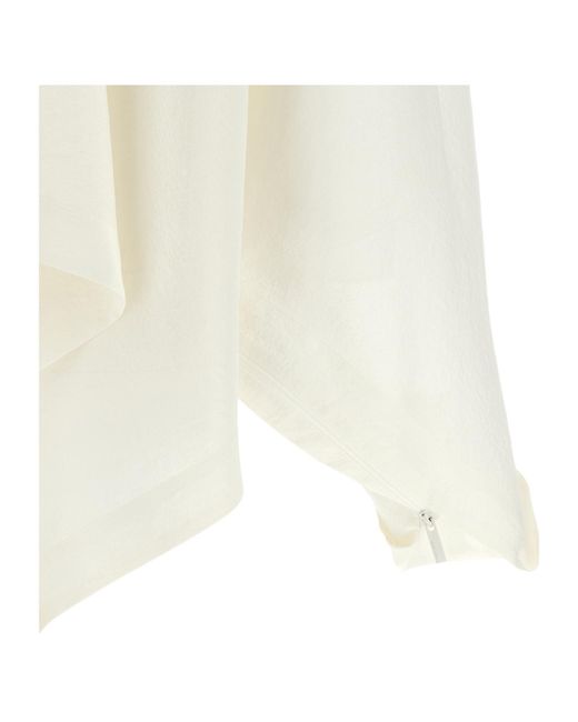 Issey Miyake White 'All Squares' Top
