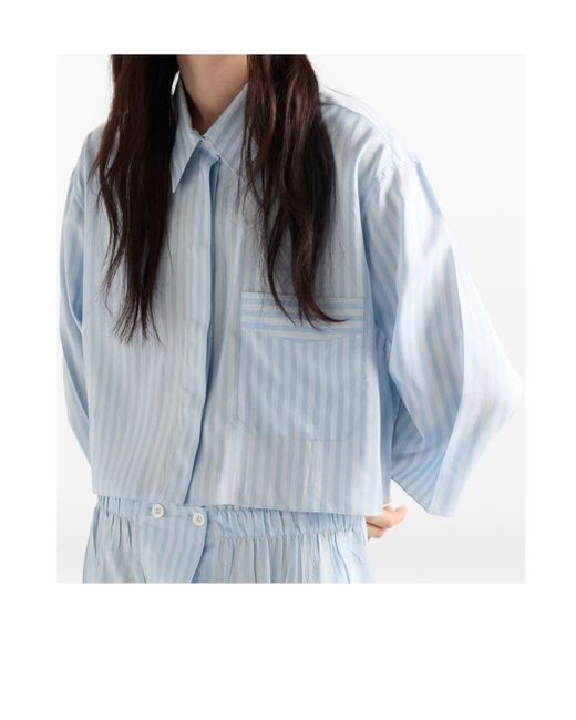 Prada Blue Tops