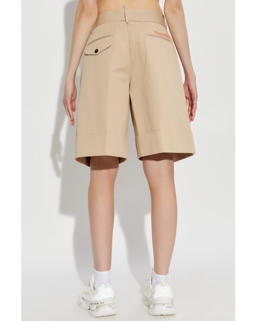 DSquared² Natural Jen Giant Shorts