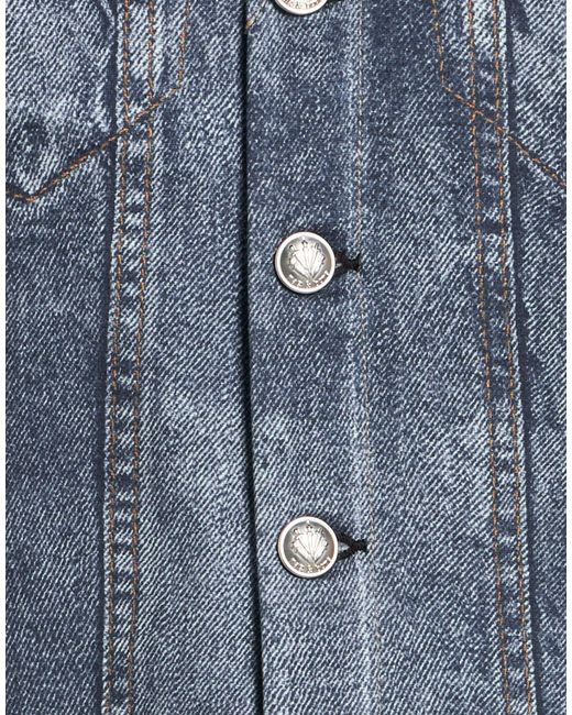 Rag & Bone Blue Denim Waistcoats