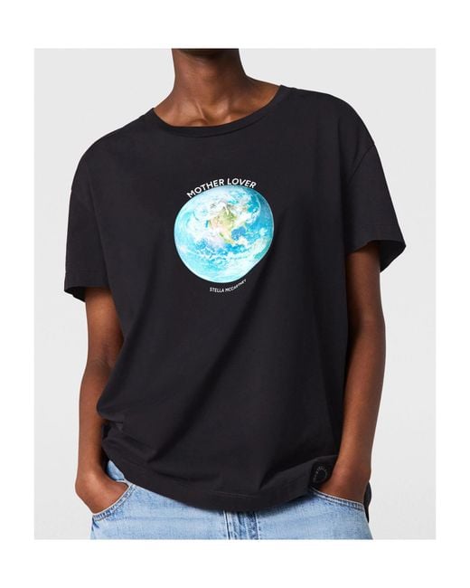 Stella McCartney Black Short-Sleeved T-Shirt