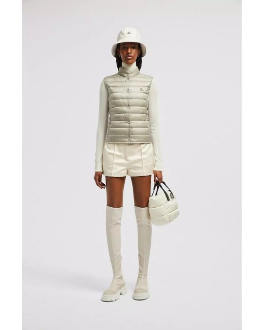 Moncler Gray Liane Down Vest
