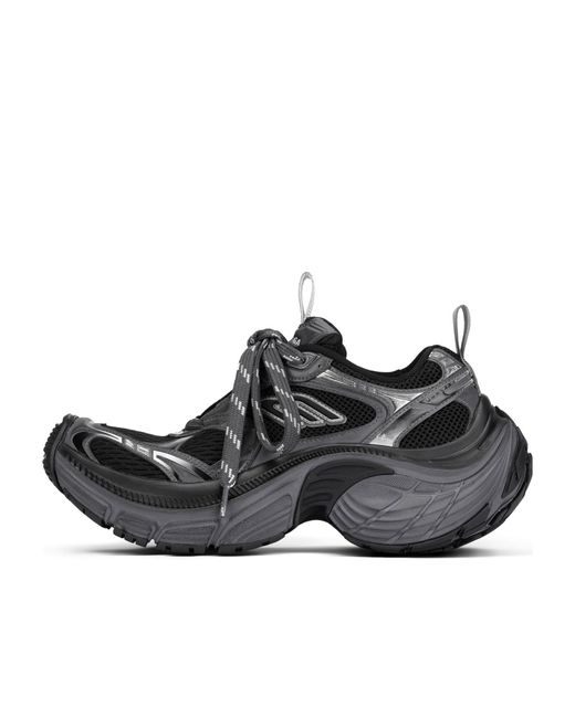 Balenciaga Black 6Xl Lace-Up Sneakers for men