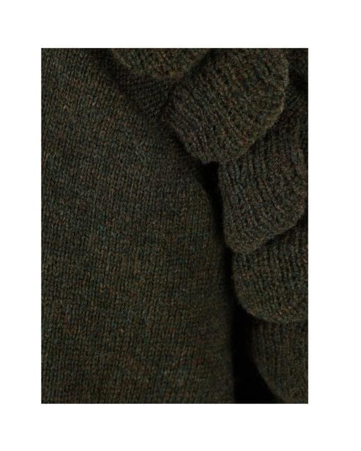 NAMACHEKO Green Virgin Wool Sweater for men