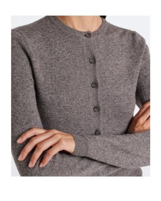 Magda Butrym Gray Wool Cardigan