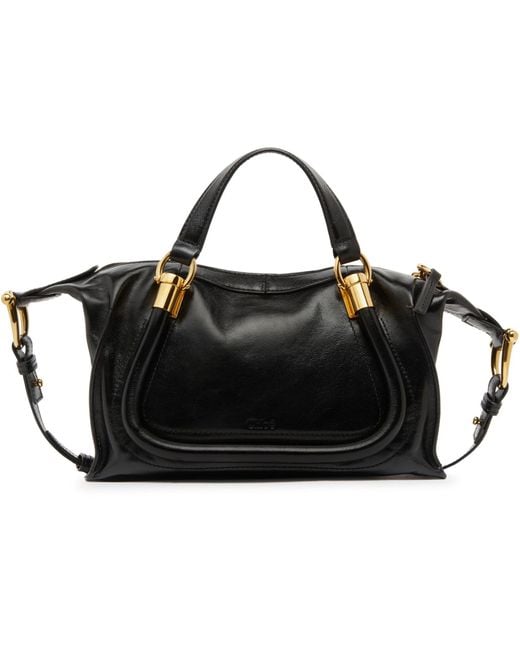 Chloé Black Paraty 24 Tote