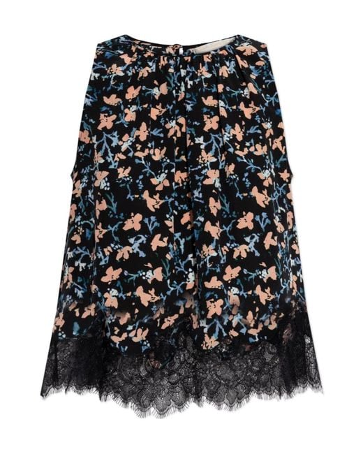 Ulla Johnson Black Sierra Blouse