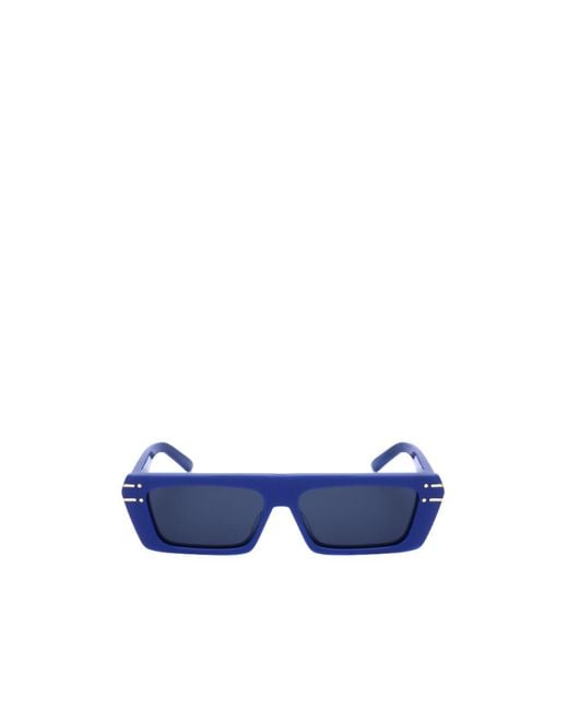 Dior Blue Full Frame Sunglasses