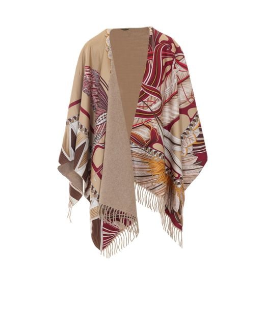 Ferragamo Natural Reversible Shawl