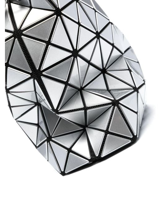 Issey Miyake Gray Drawstring Shoulder Bag