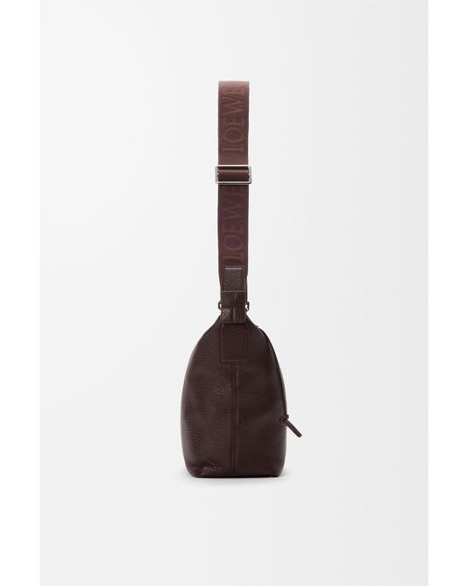 Loewe Brown Small Cubi Crossbody Bag for men