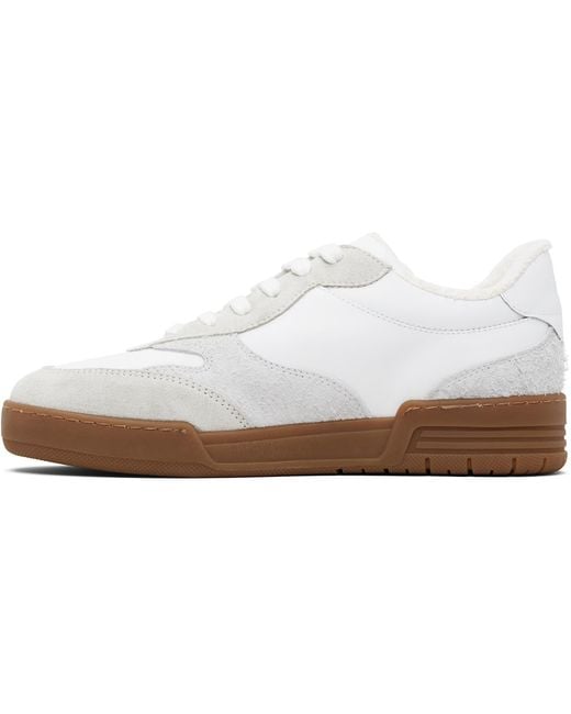 Moschino White Streetball Sneakers for men