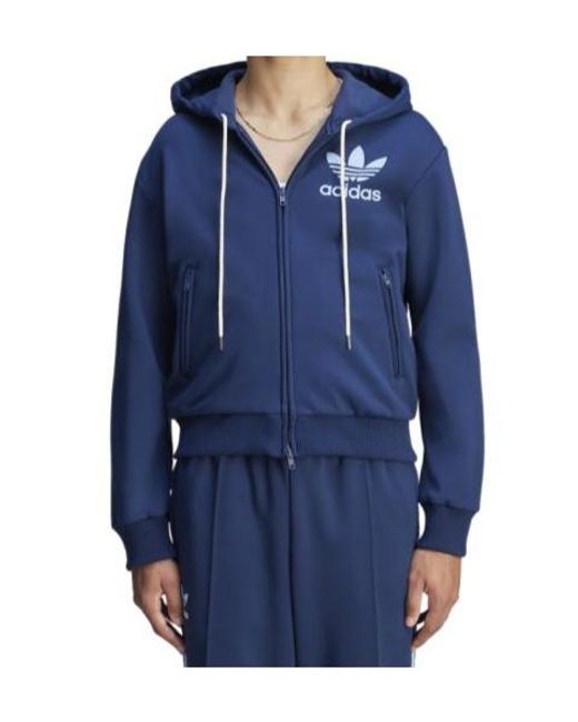 Adidas by Wales Bonner Blue Adidas Originals X Wales Bonner Track Hoodie for men