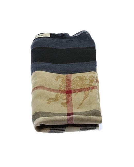 Burberry Multicolor Checkered Scarf