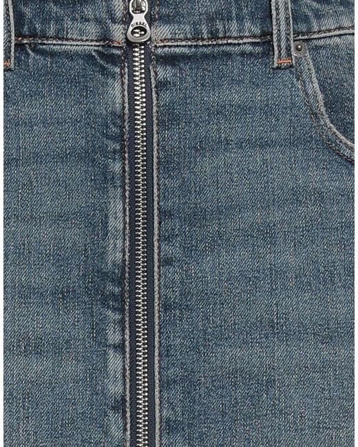 DIESEL Blue Denim Pencil Skirt