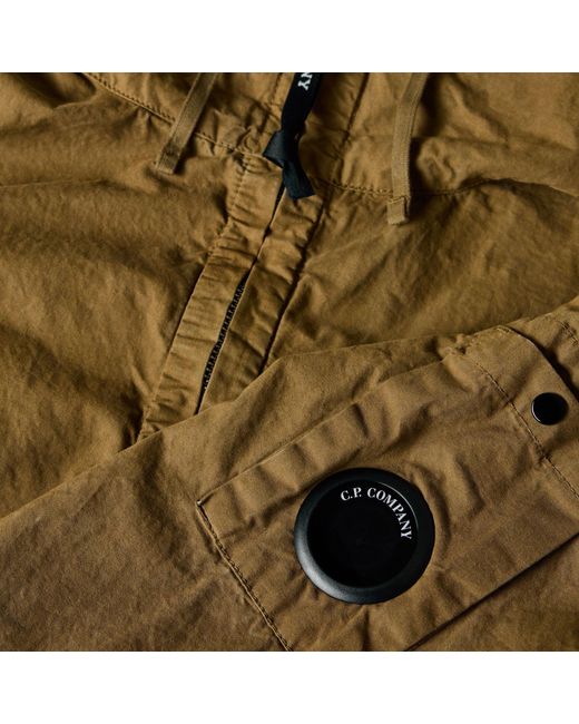 C P Company Green Hooded Casual Jacket for men