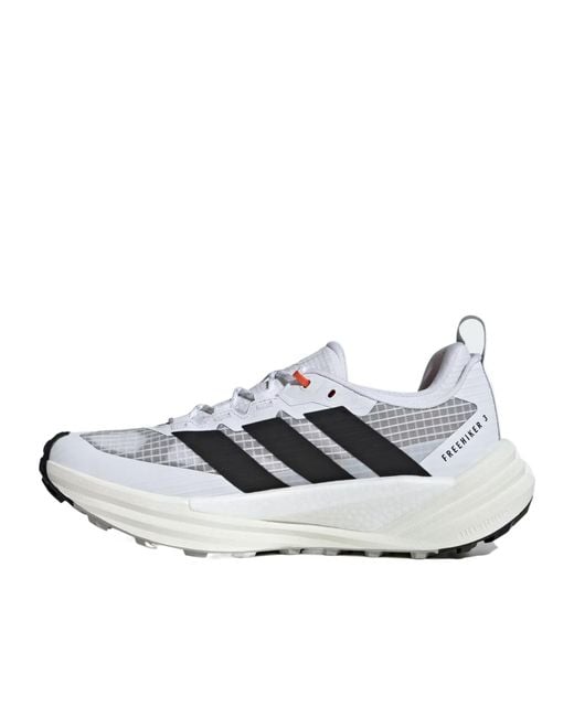 Adidas White Terrex Trail Running Shoes for men