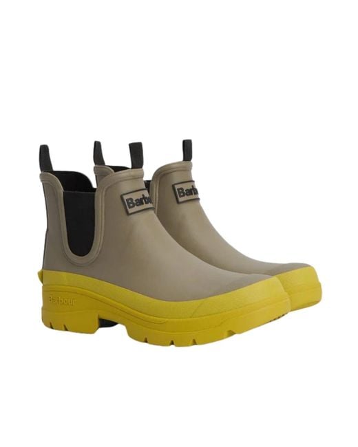 Barbour Yellow Nimbus Chelsea Bot