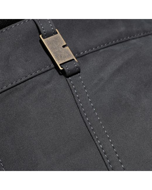 Burberry Gray Belt-Loop Casual Pants