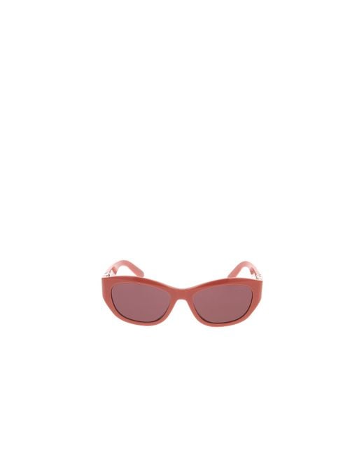 Dior Pink Eyewear Butterfly Frame Sunglasses