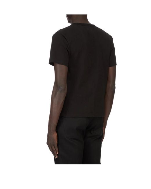 Rick Owens Black Short-Sleeve T-Shirt for men