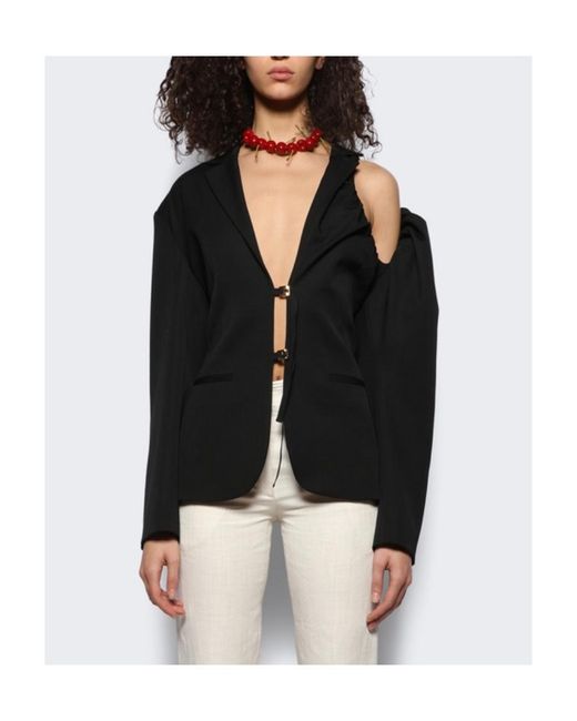 Jacquemus Black La Veste Galliga Jacket