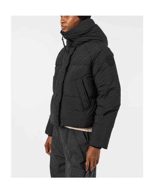 Canada Goose Black Solid Color Warm Down Jacket