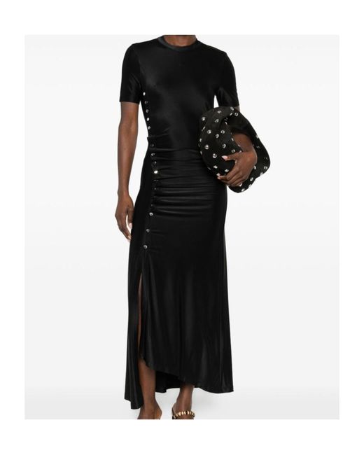 Rabanne Black Button Dress