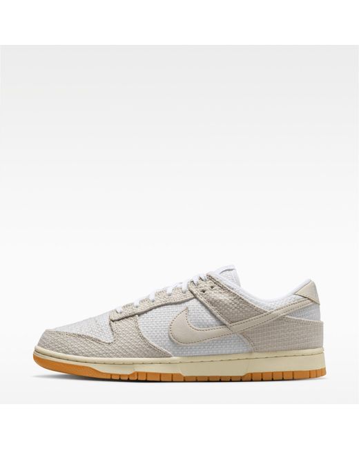 Nike White Dunk Low Trainers for men